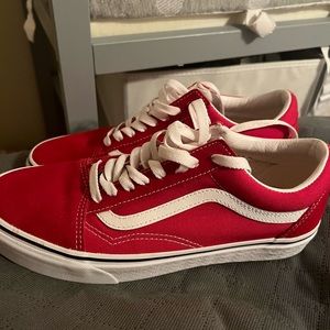 Red Vans